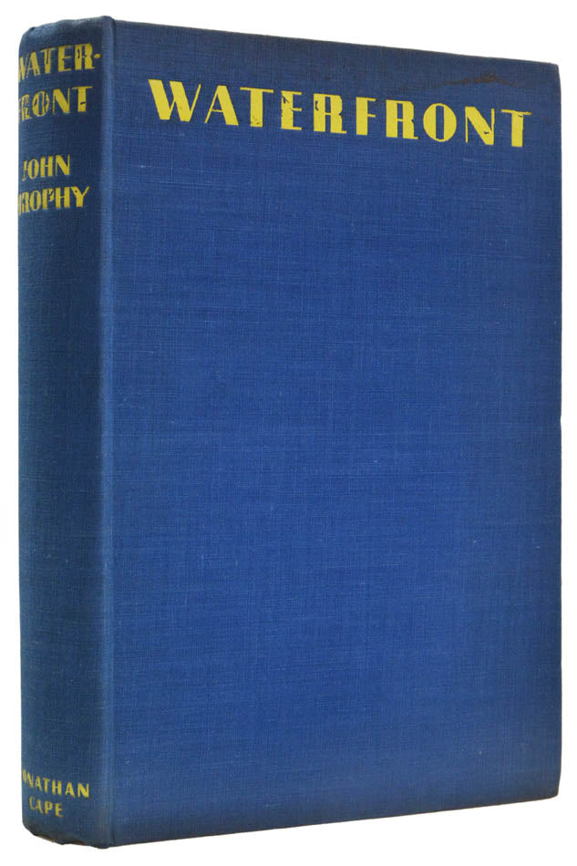 An uncommon book in dust jacket, strikingly similar to, and coeval with, Malcolm Lowry's first book Ultramarine. Inscribed to Irish writer Conal O'Riordan.