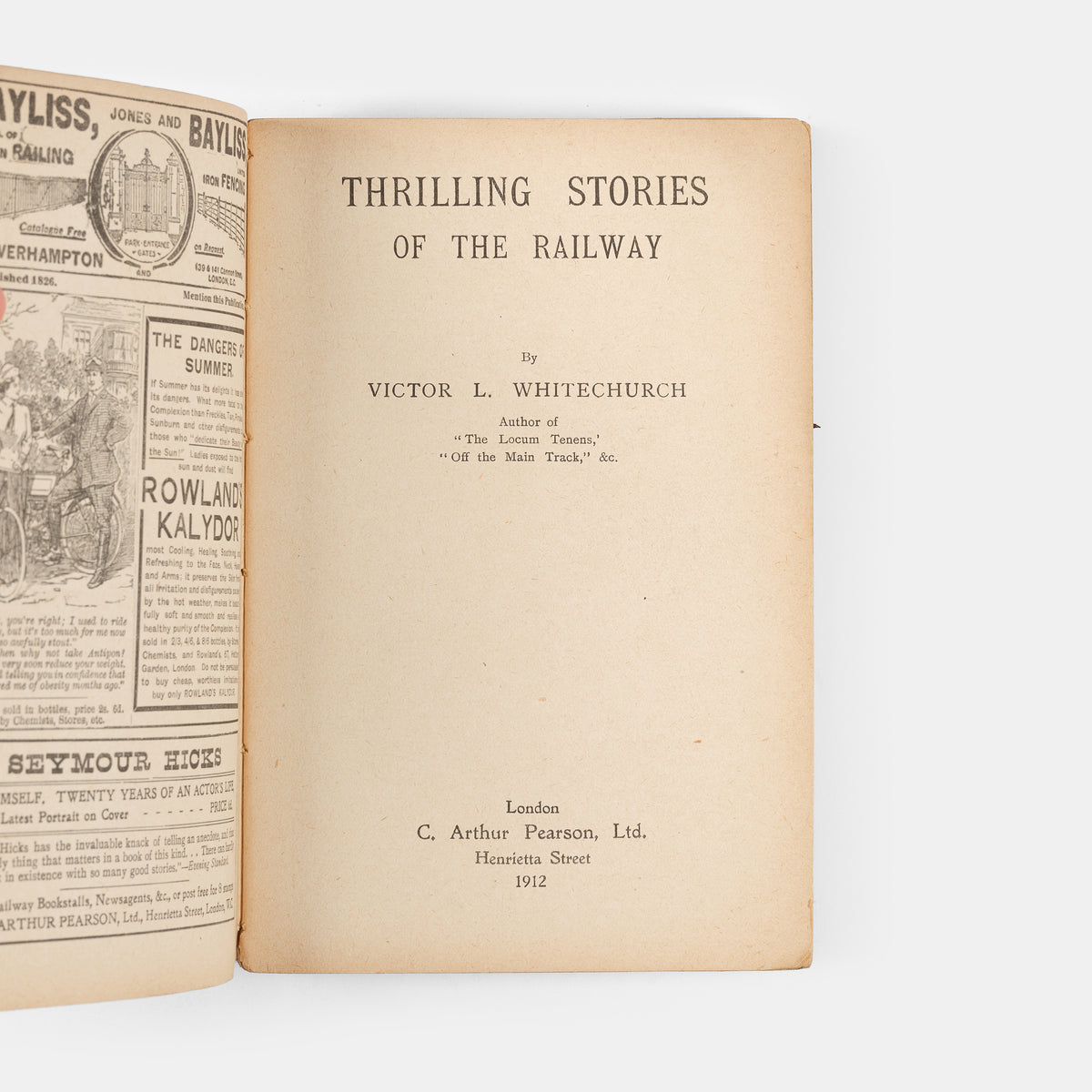 An extremely rare early detective fiction title, with only one previous auction record we could find, describing a copy rebound in custom boards.