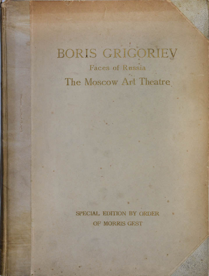 Grigoriev's wonderful work here printed specially for one of Broadway's most successful producers of the 1910s and 1920s.