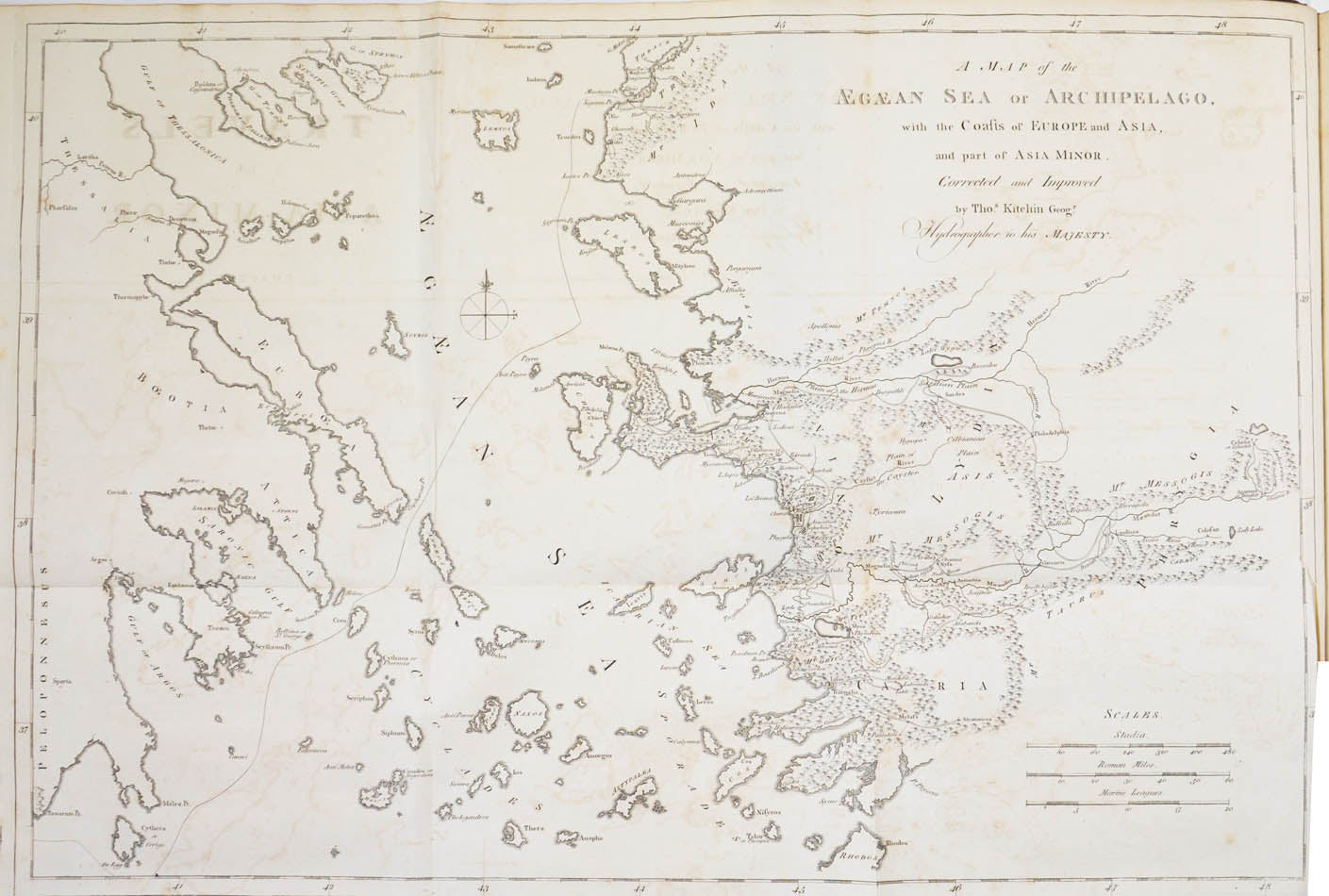The party spent about a year in Asia Minor; among the places visited were Tenedos, Troas, Chios, Smyrna, Laodiceia (ad Lyceum), Hierapolis, and Ephesus.