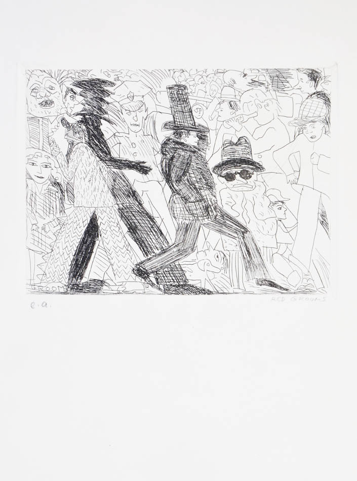 From The International Anthology of Contemporary Engraving: The International Avant-Garde, Vol. 5, America Discovered