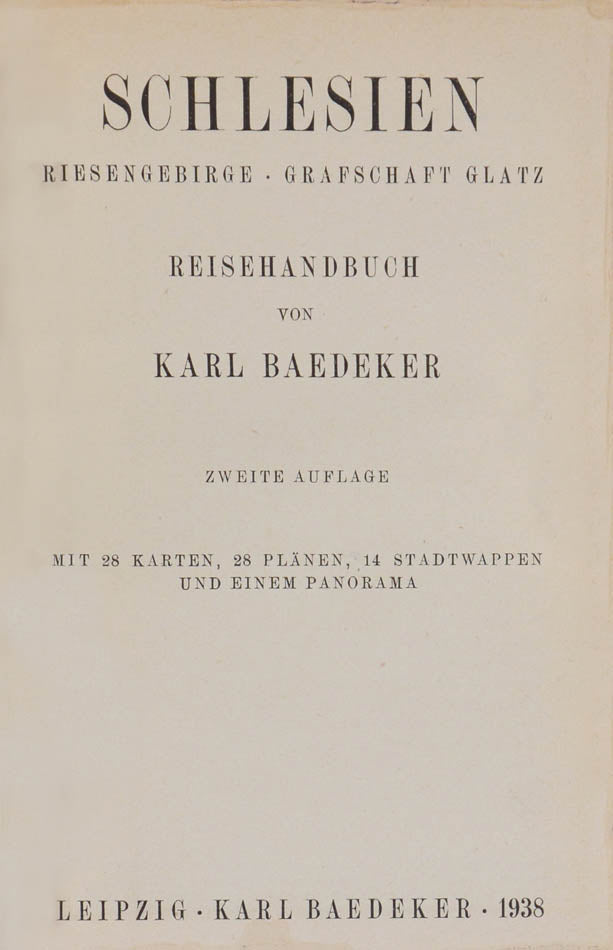This s the second and last edition of this title covering Silesia.