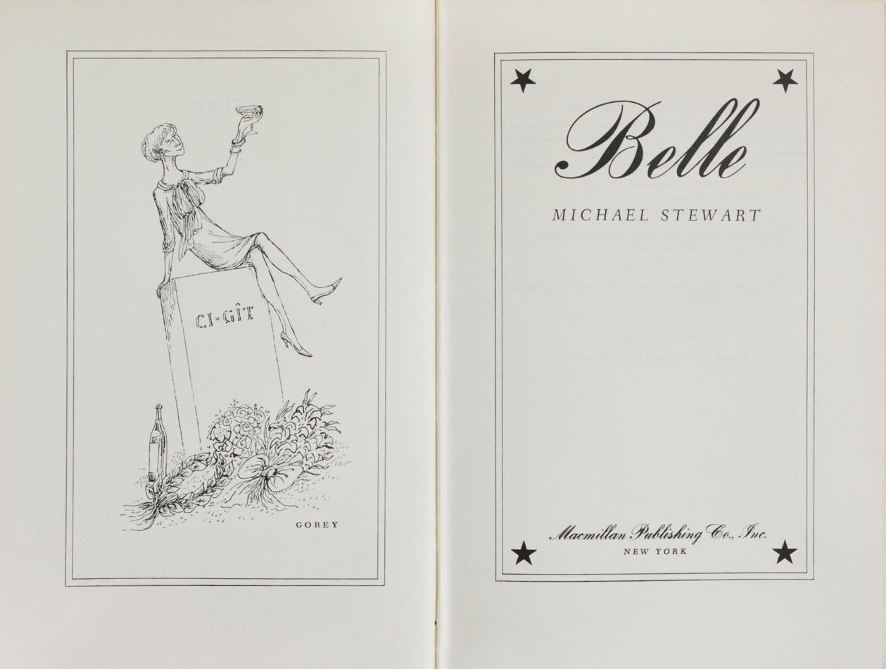 A fine example of this first novel by an author more well-known for his Broadway adaptations, featuring gleefully morbid jacket artwork by Edward Gorey.