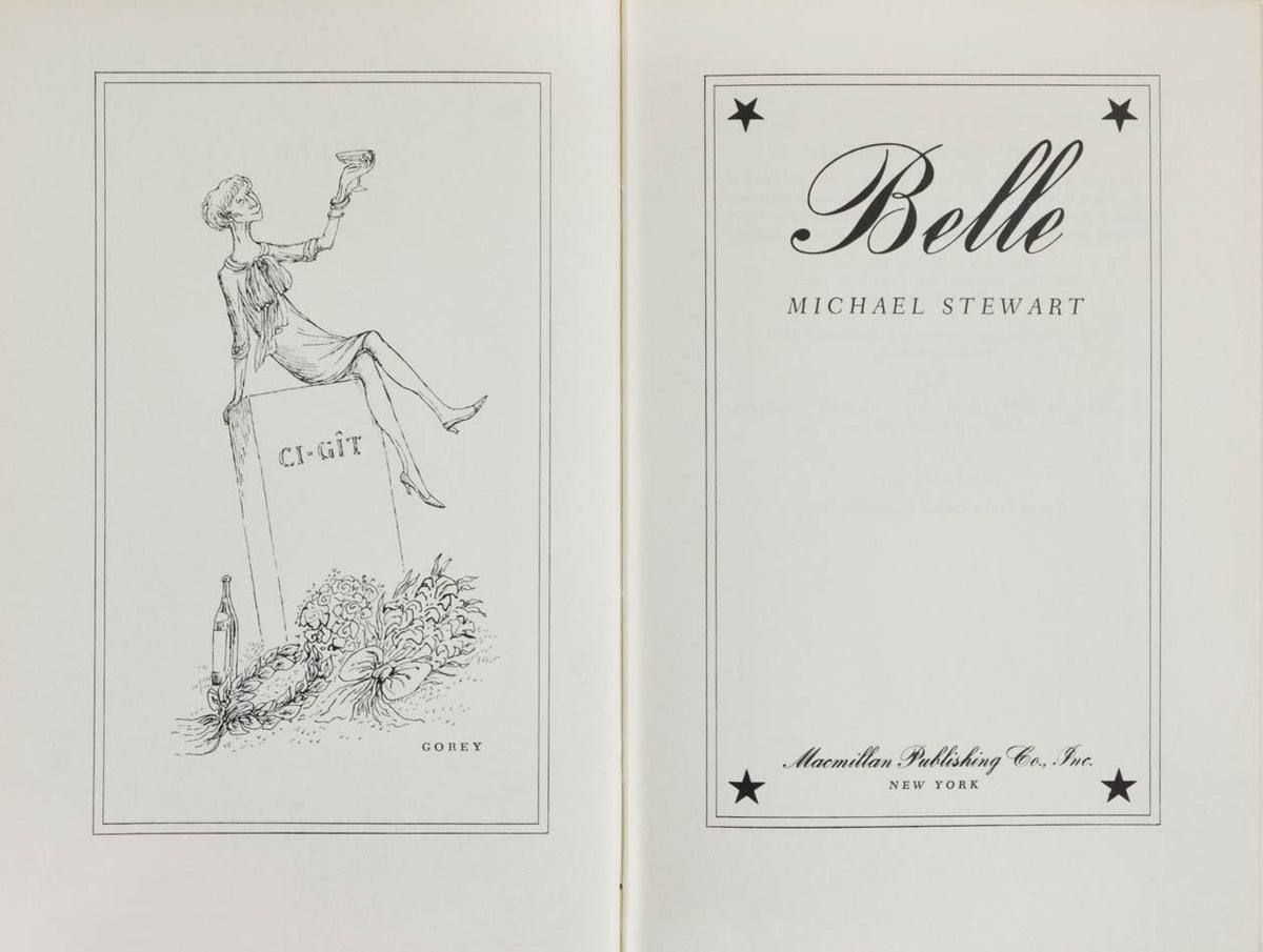 A fine example of this first novel by an author more well-known for his Broadway adaptations, featuring gleefully morbid jacket artwork by Edward Gorey.