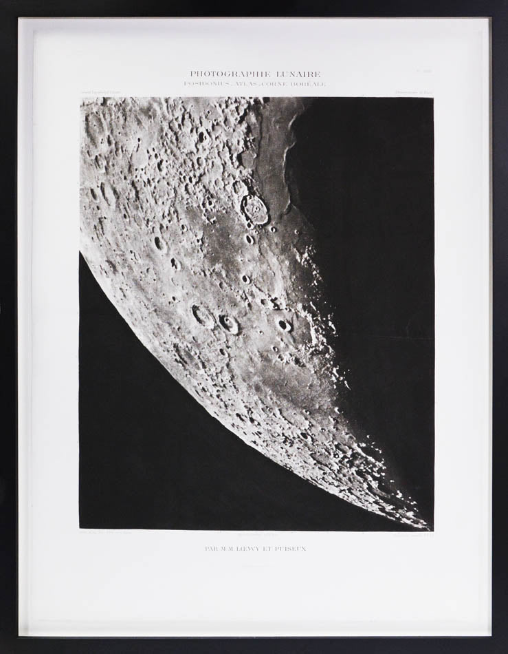 The finest and most meticulous images of the moon until the 1970s. Deemed worthy of exhibition at the Paris World's Fair 1900.