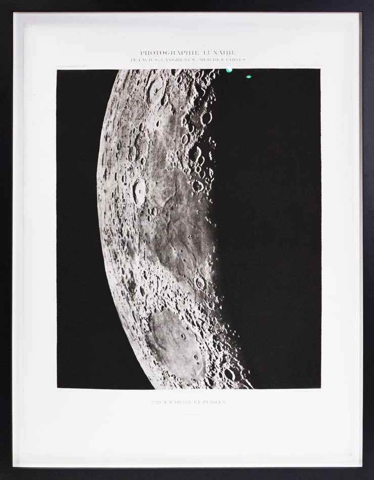 The finest and most meticulous images of the moon until the 1970s. Deemed worthy of exhibition at the Paris World's Fair 1900.