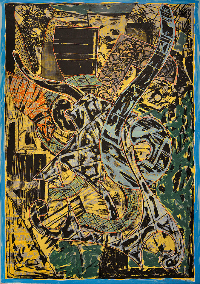Lithograph, 1982, signed, dated and numbered in pencil from the edition of 50, published by Tyler Graphics Ltd., Bedford Village, NY,