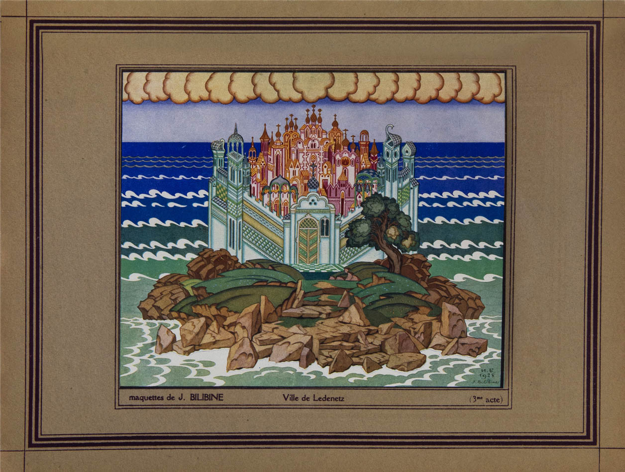 Programme for Tzar Saltan, Started after the death of Diaghilev in 1929, the Opéra Privé de Paris was a continuation of the Ballets Russes.