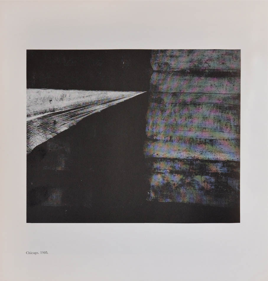 This book includes an extensive bibliography and chronology of the American photographer's work. Inscribed first edition.