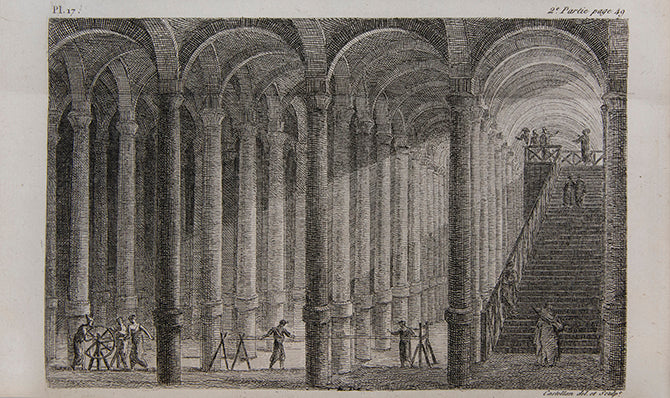 A draughtsman in 1796 with a French engineering mission led by Pierre Ferregau, who hoped to be awarded a contract for building new docks.