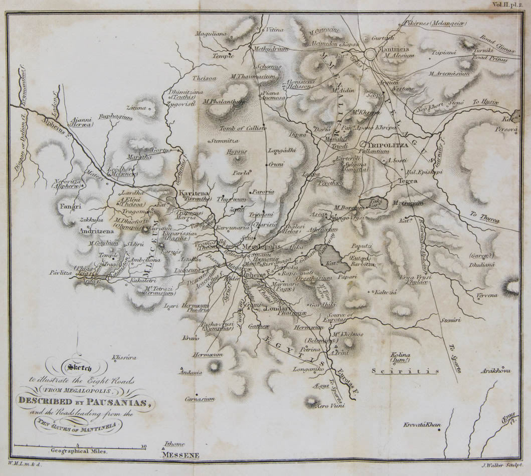 A fascinating work, full of interesting detail, with particular attention paid to Mycenae and Tiryns, accompanied by a large folding map