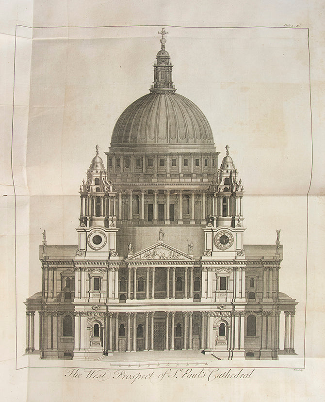 A handsome copy of this much enlarged and preferred edition of Maitland's London, richly illustrated in folio format.