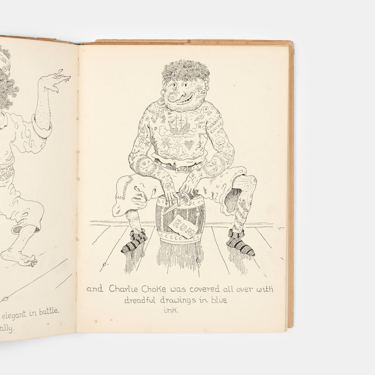 Captain Slaughterboard Drops Anchor is Mervyn Peake's first book and it is of considerable scarcity. Published by Country Life in 1939.