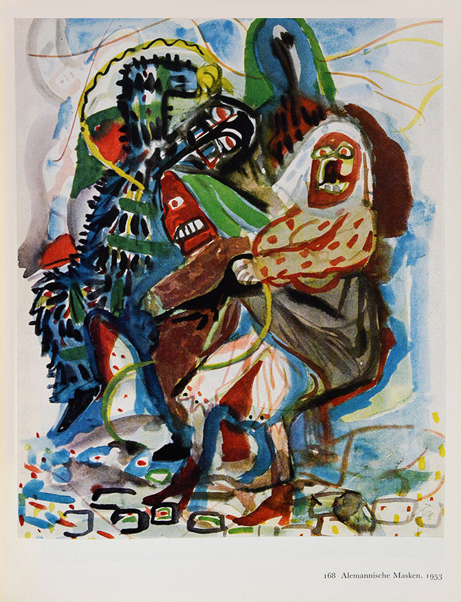 A presentation copy, inscribed by Dix to the Dutch artist Paul Citroen on the half tittle 'Herrn Citroen zur freundlichen Erinnerung April 1964 Otto Dix'