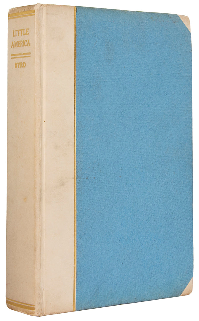 first edition of Byrd's official narrative of his initial Antarctic expedition. For many it marks the end of the heroic age in Antarctic exploration