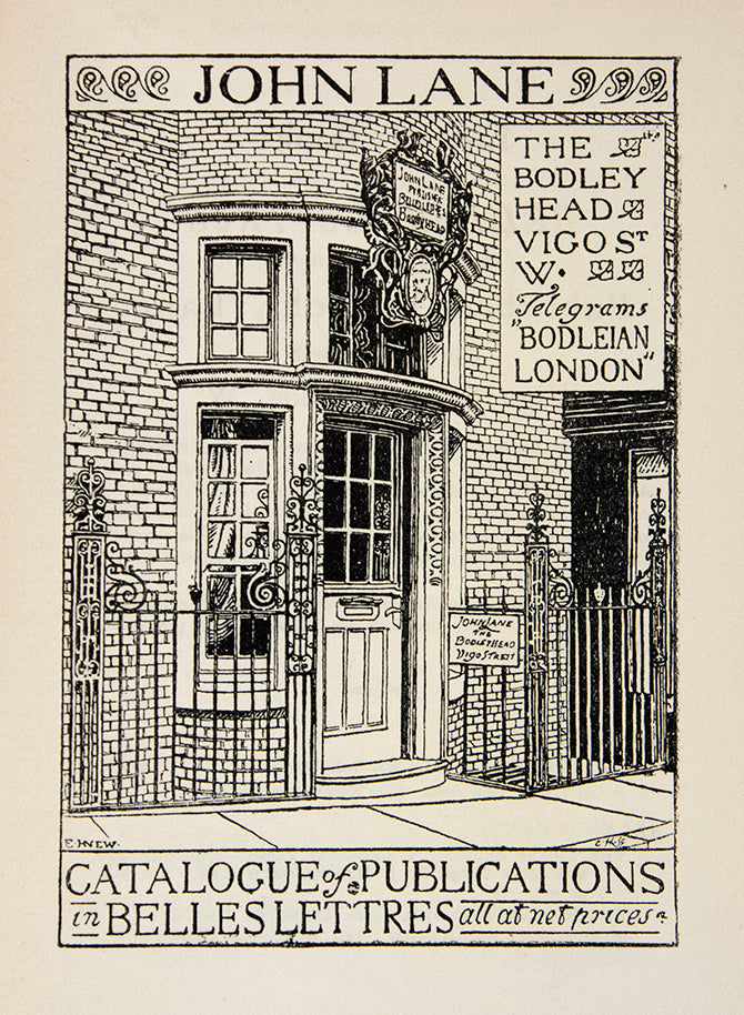 Beerbohm's first regularly published title, ensuring his acceptance amongst the 'fastidious and recognised high priests of his profession' (David Cecil).