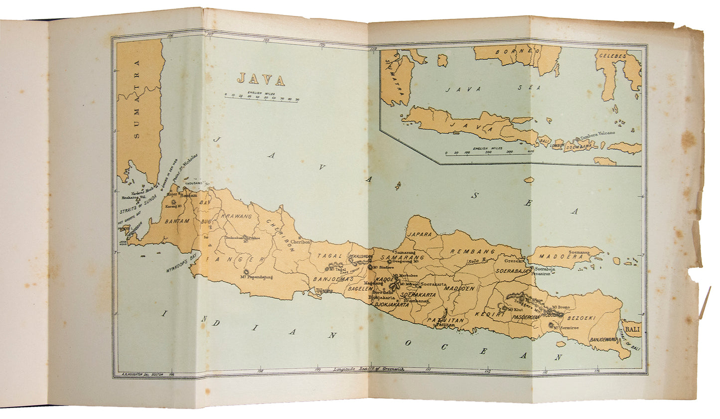 This guidet contains detailed chapters on volcanoes including a whole chapter on Krakatoa. Unusual.