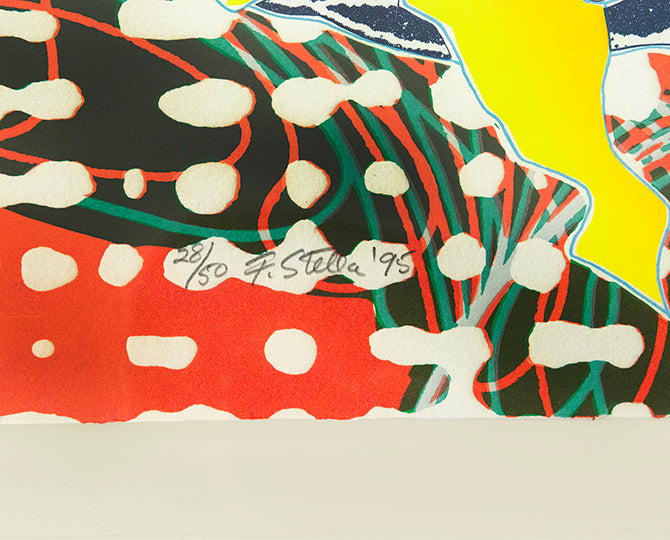 the appearance of the wave-whale shape, a variety of gutter shapes that the artist would develop during the history of the project and the lattice shape.
