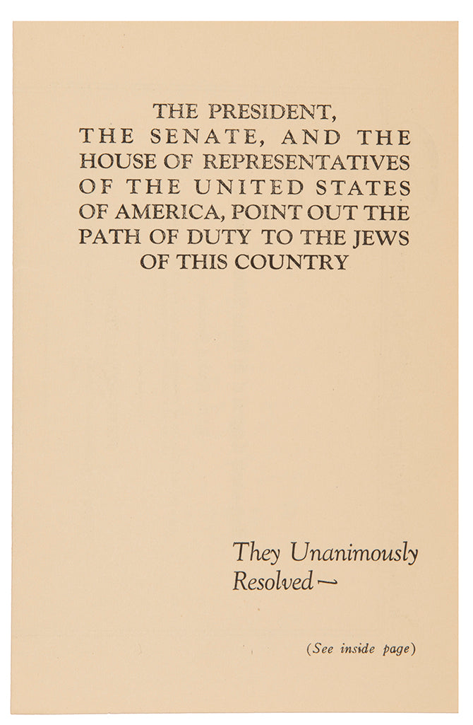 First English edition of this collection of six addresses by Herzl to the Zionist Congresses.