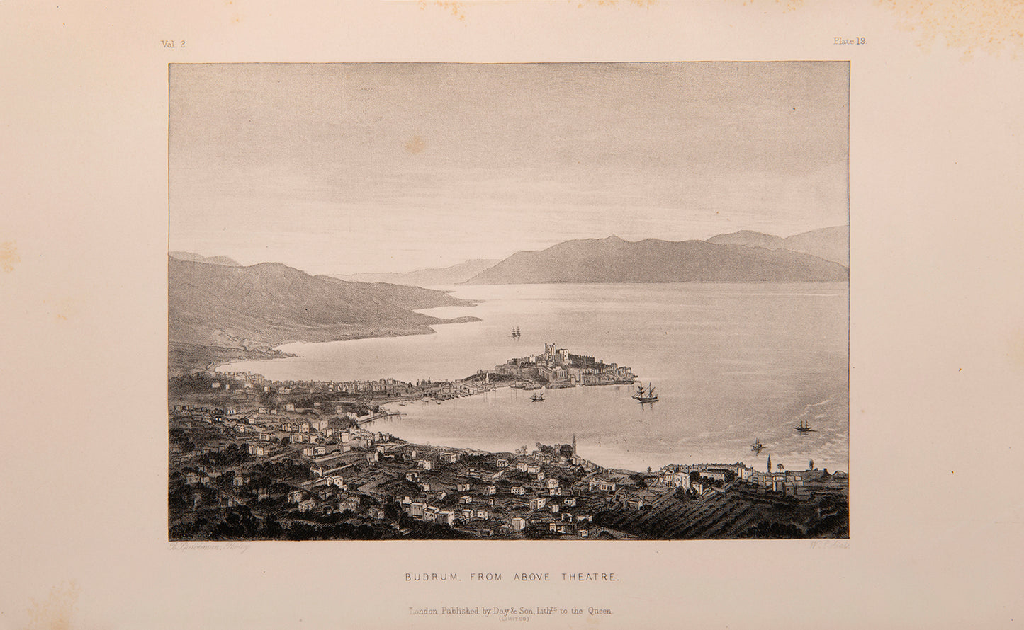 The expeditions to Asia Minor took place between 1856 and 1859 and were mostly concerned with the excavations of the Mausoleum at Halicarnassus.