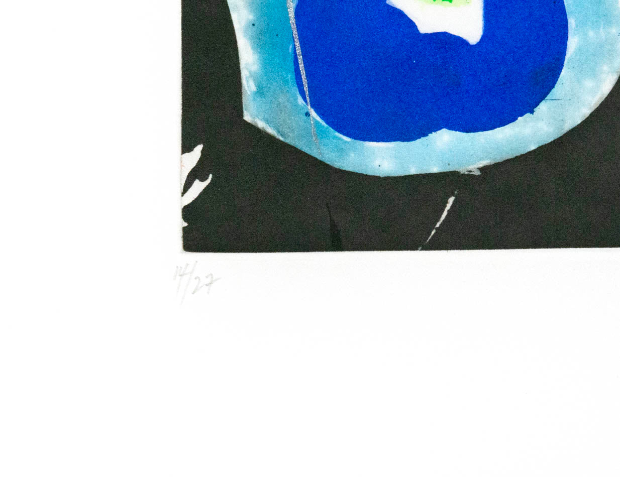 Sam Francis, Untitled SFE 018, 1991, Aquatint in colours, 1991, on wove paper, signed and numbered from the edition