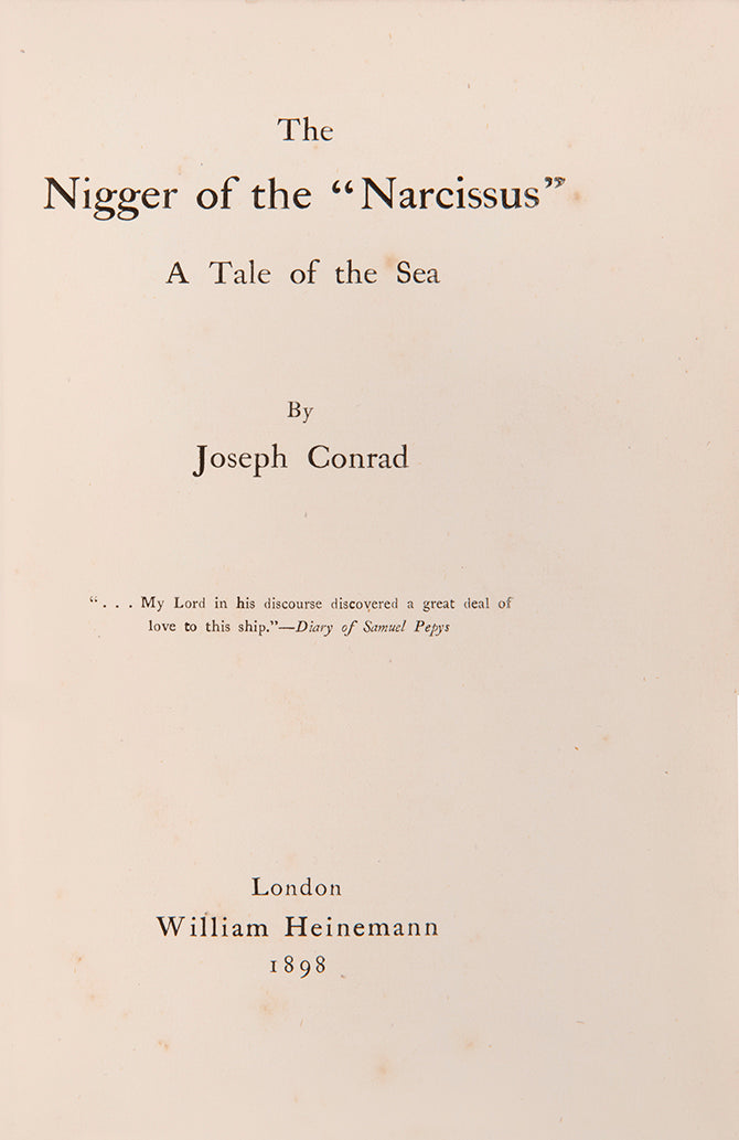 Dated 1898, the novel was actually issued December 2, 1897, in an edition of 1,500 copies; the advertisements at the rear are dated 1897