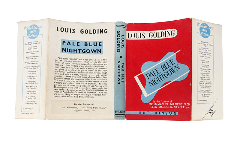 Signed and dated 'Louis Golding London Feb. 1944' on the title page and additionally signed by the two dedicatees Lord and Lady Sterling.