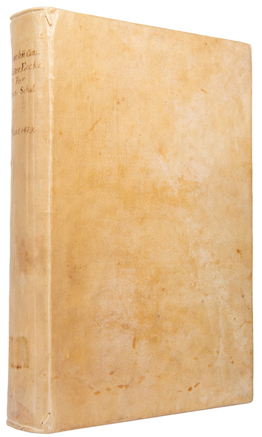 Fourth edition, second Italian edition, of Eursebius's Historia Ecclesiastica, translated from the Greek by the monk and theologian Rufinus of Aquileia.