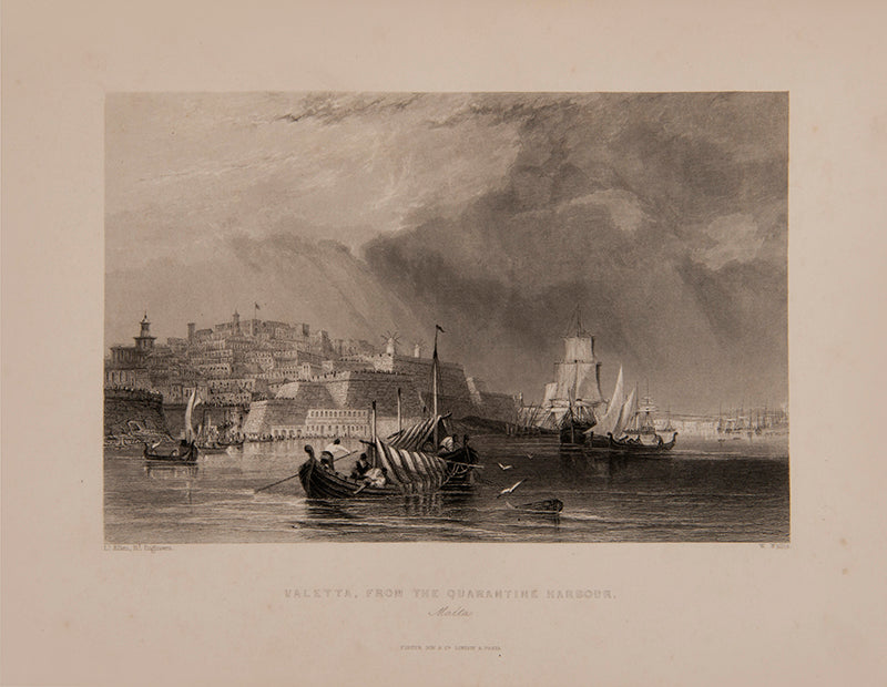 Includes views of the Ionian Islands, Malta, Gibraltar and Sicily.