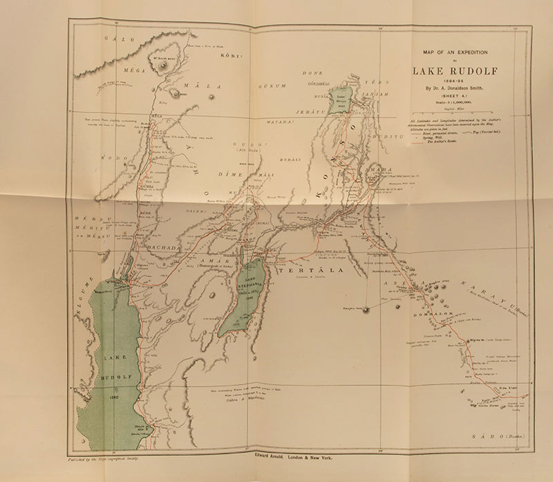 A noted explorer, naturalist and hunter, Smith and his party explored the then unknown region between Somaliland and Lake Rudolph.