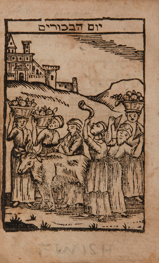 Scarce Ashkenazic miniature prayer book, published in Offenbach in 1816.