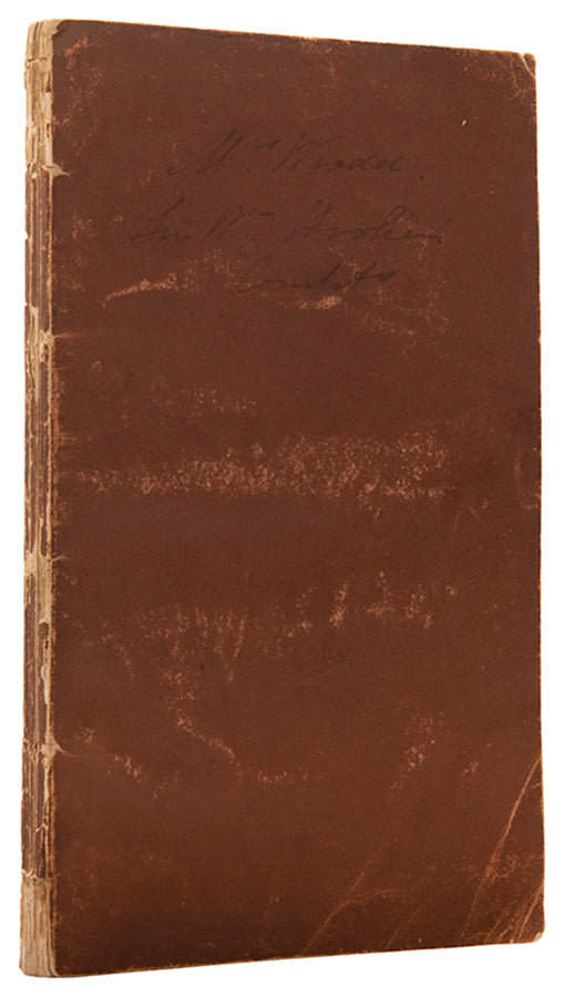 William Dawson Hooker (1816-1840), physician and botanist, undertook a journey to northern Norway in 1836, to study the flora and fauna and local customs