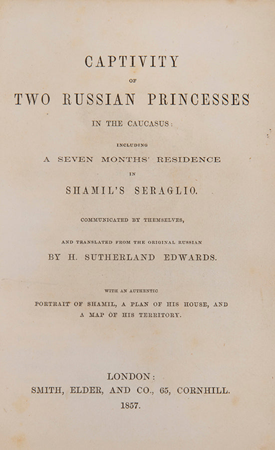 released after payment of a large ransom and the return of the legendary warrior Shamil's son who many years previously had been given up to the Russians