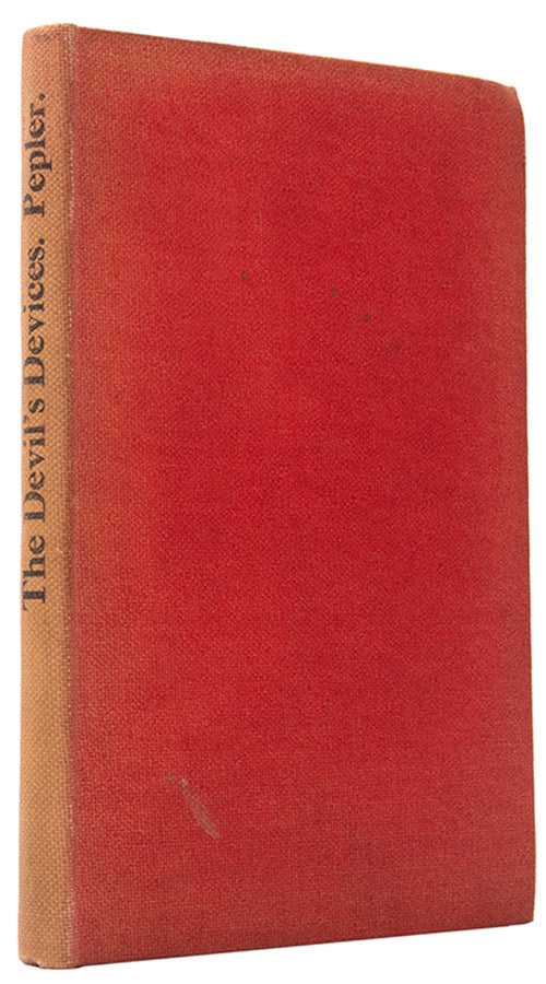 1934 reissue of The Devil's Devices by Douglas Pepler, inscribed by the author.