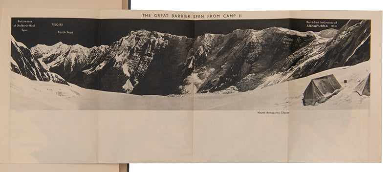 Herzog was a French mountaineer who led this remarkable ascent of Annapurna. Inscribed copy.