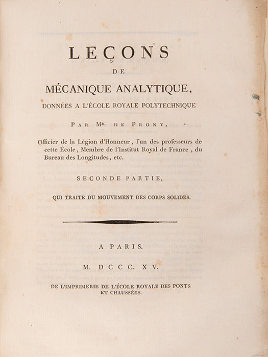 [Set of Nineteenth-Century Scientific and Mathematical Treatises]: