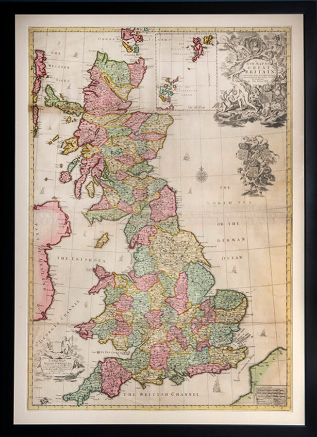 John Senex (1678-1740) was one of the foremost mapmakers in England in the early eighteenth century. He was also a surveyor, globemaker, and geographer