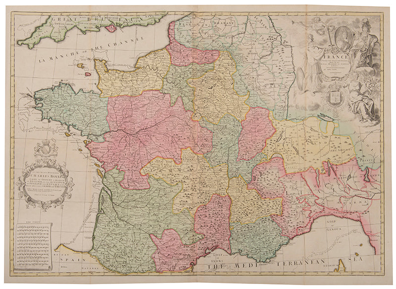 John Senex (1678-1740) was one of the foremost mapmakers in England in the early eighteenth century. He was also a surveyor, globemaker, and geographer