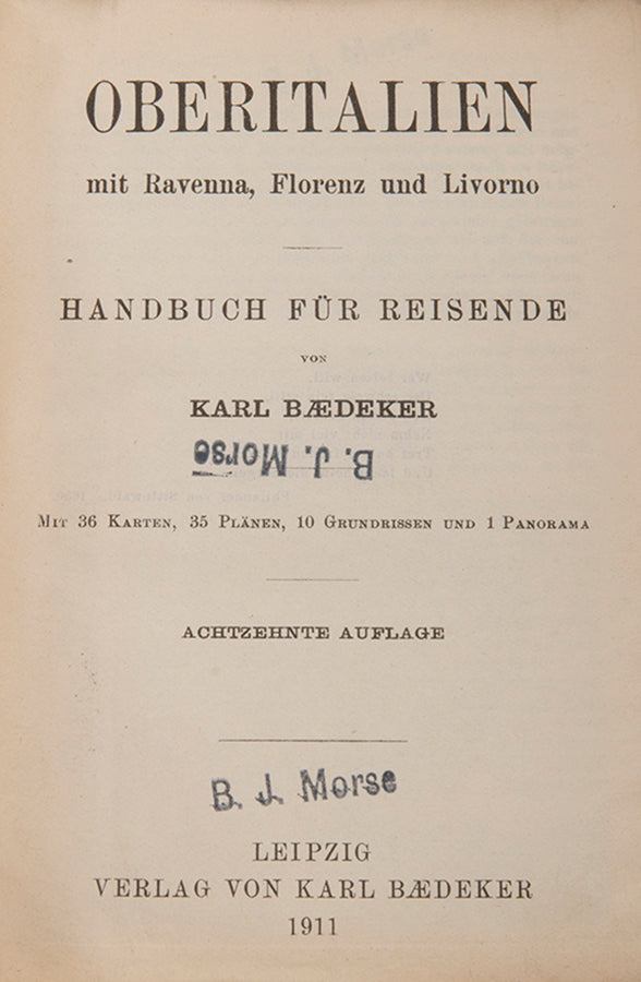 Chapters on Florence, Venice and Tuscany.