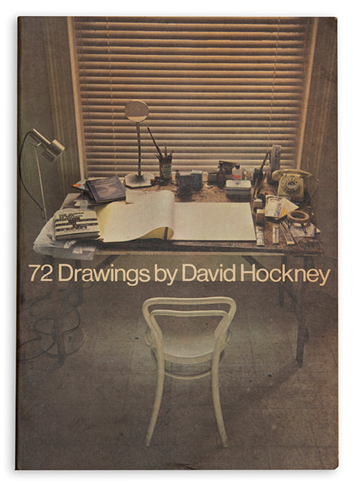 108722 "72 Drawings by David Hockney."