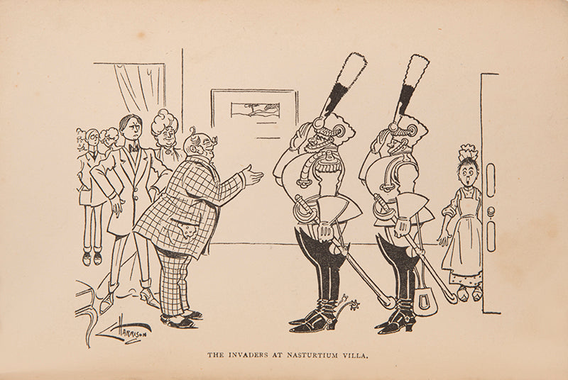 First edition of The Swoop by P.G. Wodehouse, published in 1909.
