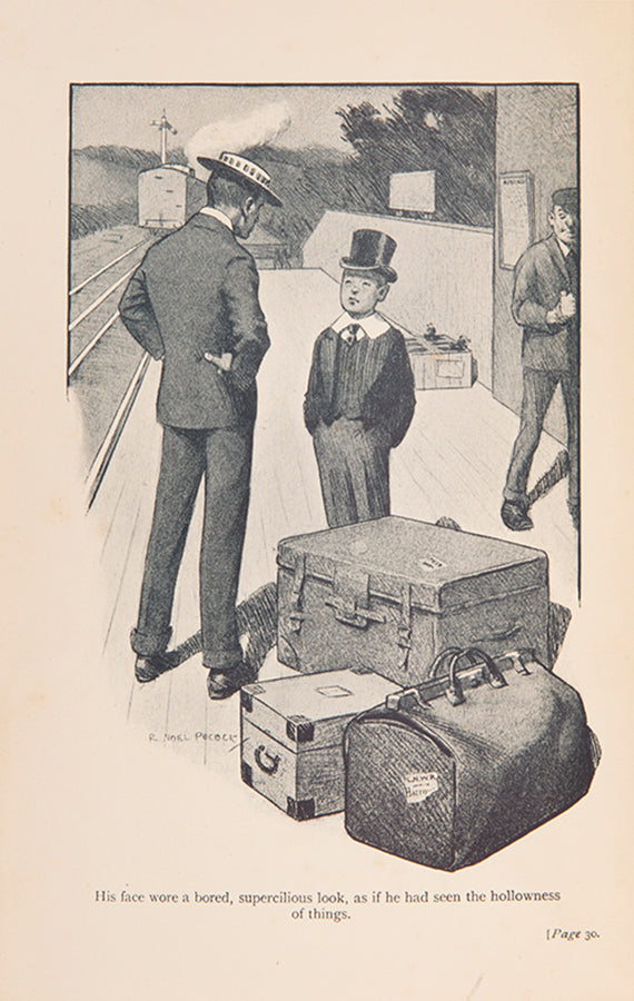 First edition of A Prefect's Uncle by P.G. Wodhouse, the author's uncommon second book here in the earliest issue.