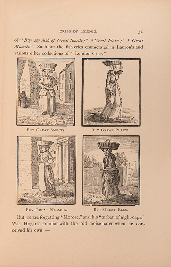 In this work Hindley analyses the distinctive cries, characters and stories of the street traders of London, from mid-14th century to the Victorian era.