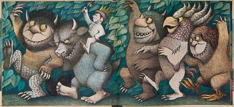 First edition of Where The Wild Things Are by Maurice Sendak in the first state dustjacket.