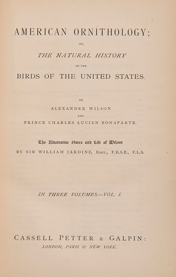 An attractive copy of Wilson's classic work on American Ornithology.