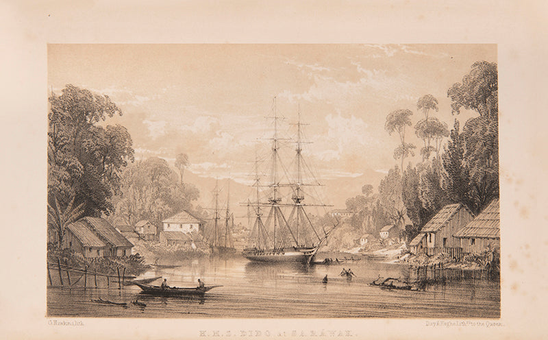 Presentation copy of Henry Keppel's Expedition to Borneo, a primary account for the suppression of piracy off Borneo.