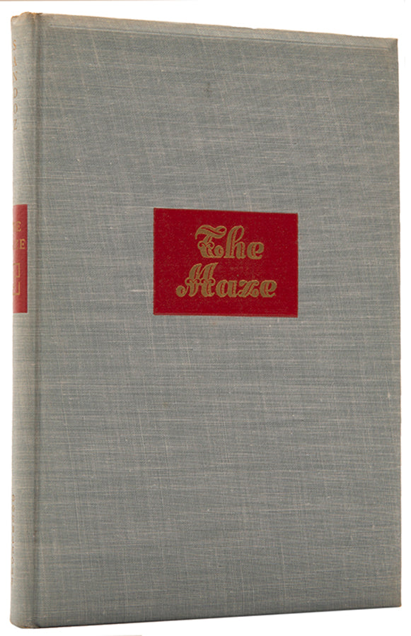 First edition of The Maze by Maurice Sandoz, signed by Salvador Dali.