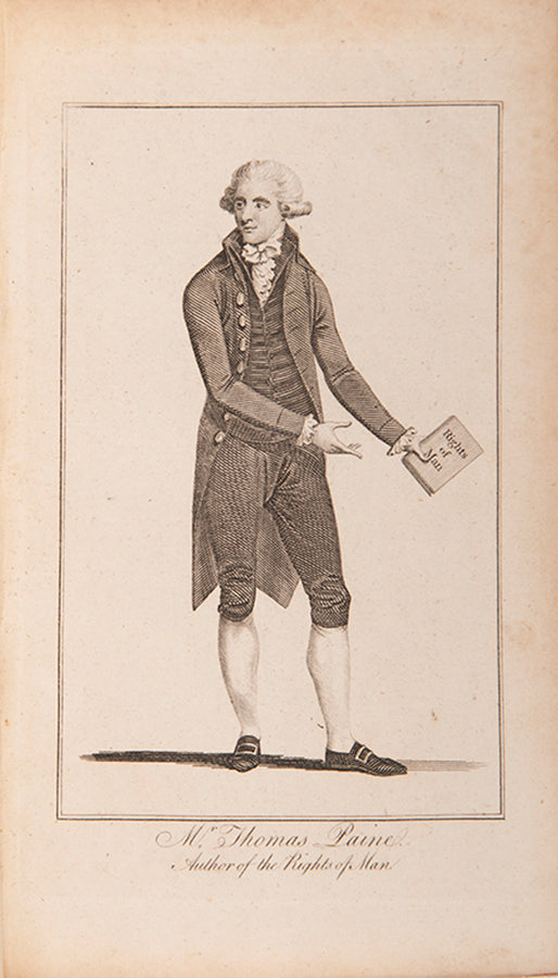 The August 1796 issue of Town and Country, published in the run up to the economic panic which began that year, with engraving of The Falling of the Stocks