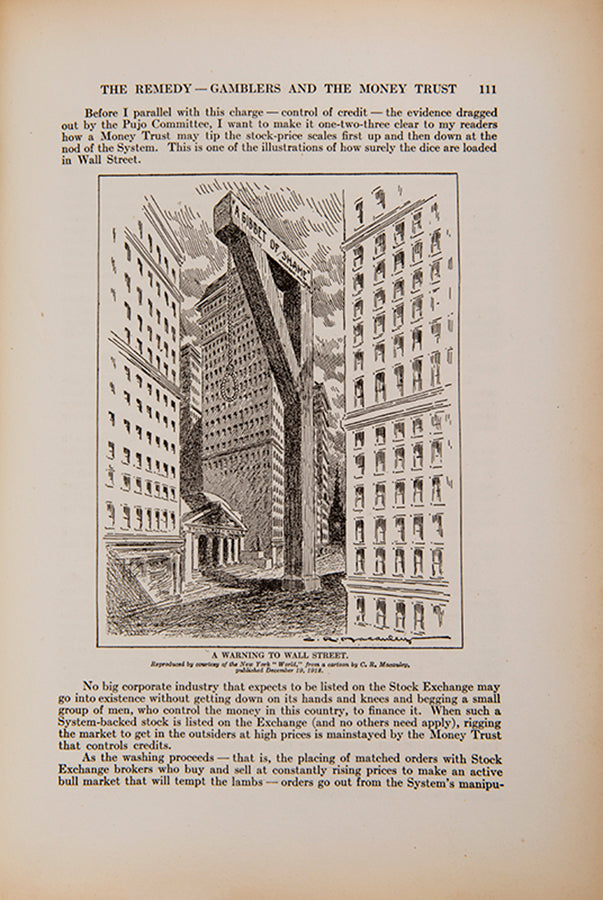 The first edition of Lawson's High Cost Living, an amusing insider's account of stock market machination, with provenance for congressman Courtney Hamlin.