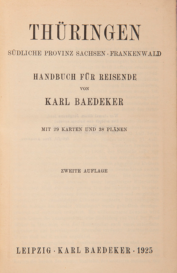 Thuringen covers part of central Germany including Leipzig, Erfurt, Weimar and Jena.